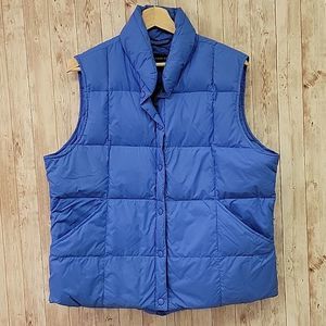 Royal blue puffer vest